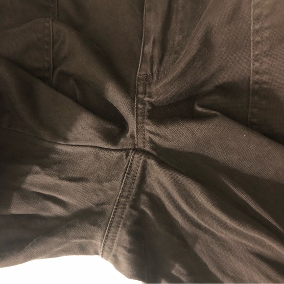 Prana Pants Womens 10 Espresso Brown Elena Cargo Low Rise Straight Leg Hiking - Picture 12 of 16